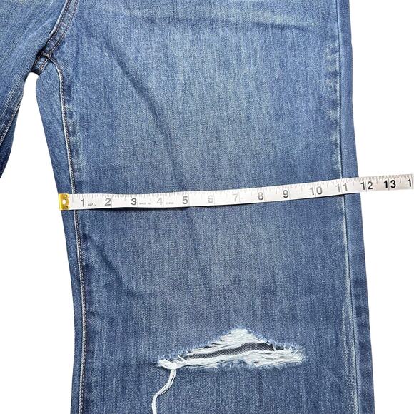 Kancan | Women | 90s Boyfriend Ultra High Rise Distressed Wide Leg Jeans | Sz 31 - Picture 6 of 13